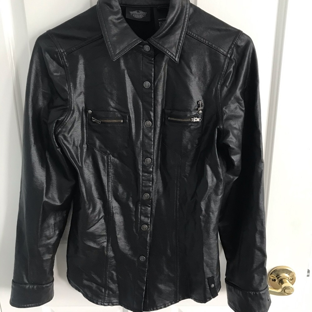Harley Davidson Leather Shirt